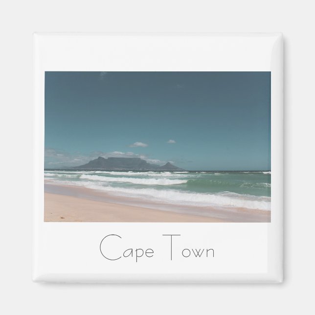 Cape Town South Africa Table Mountain Magnet (Front)