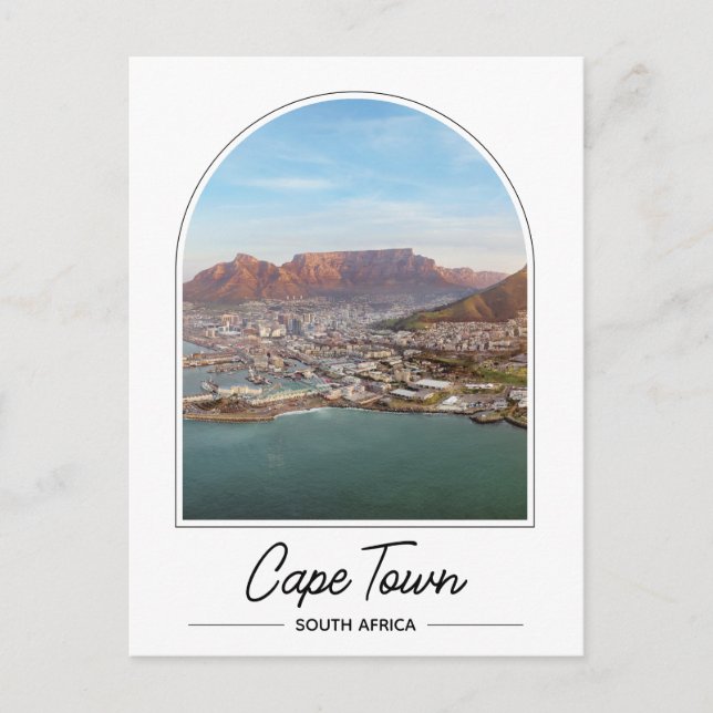 Cape Town South Africa Table Mountain Postcard (Front)