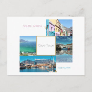 Cape Town South Africa Table Mountain Postcard