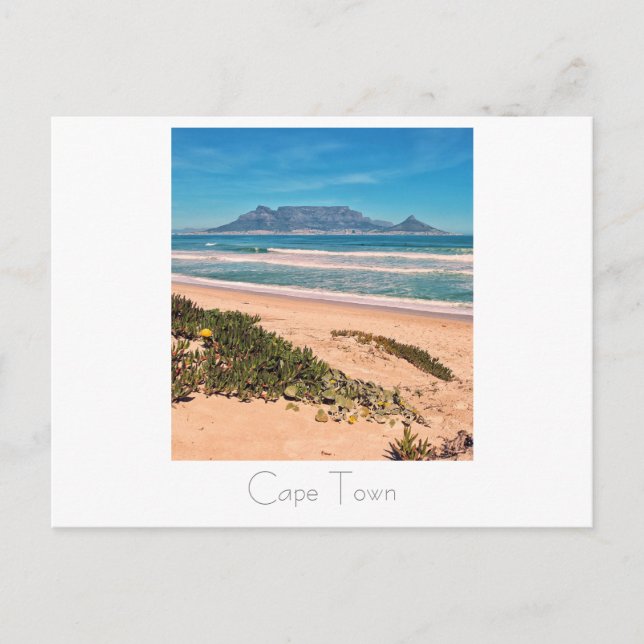 Cape Town South Africa Table Mountain Postcard (Front)