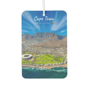 Cape Town, South Africa - Table Mountain View Car Air Freshener