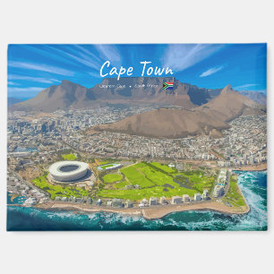Cape Town, South Africa - Table Mountain View Magnet