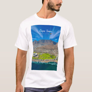 Cape Town, South Africa - Table Mountain View T-Shirt