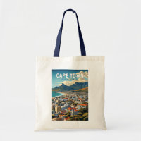 Cape Town South Africa Travel Art Vintage