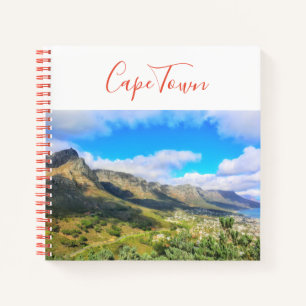 Cape Town Table Mountain 12 Apostles Notebook