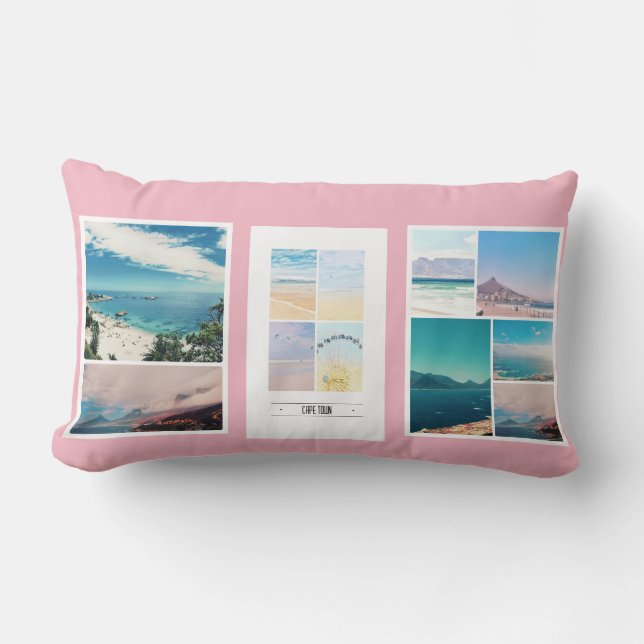 Cape Town Table Mountain Collage Cushion (Front)