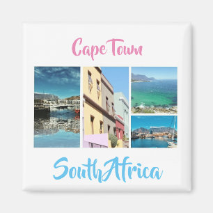 Cape Town Table Mountain Collage Magnet