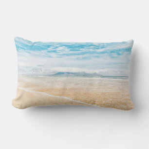 Cape Town Table Mountain Collage Pastel Cushion