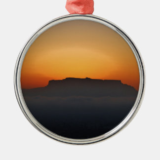 Cape Town Table Mountain Metal Tree Decoration