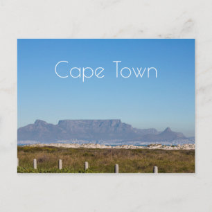 Cape Town Table Mountain ZA South Africa Postcard
