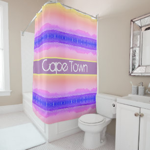 Cape Town Table Mountain ZA South Africa Shower Curtain