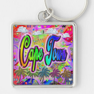 Cape Town Vista Express Keychain