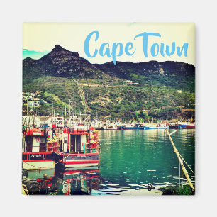 Cape Town ZA South Africa Harbour Magnet