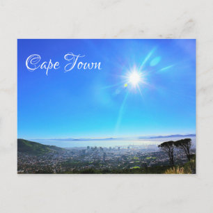 Cape Town ZA South Africa Ocean Cityscape Postcard