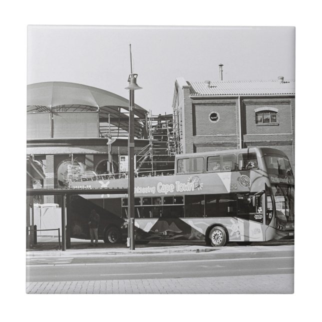Cape Town ZA South Africa Waterfront Bus Tile (Front)