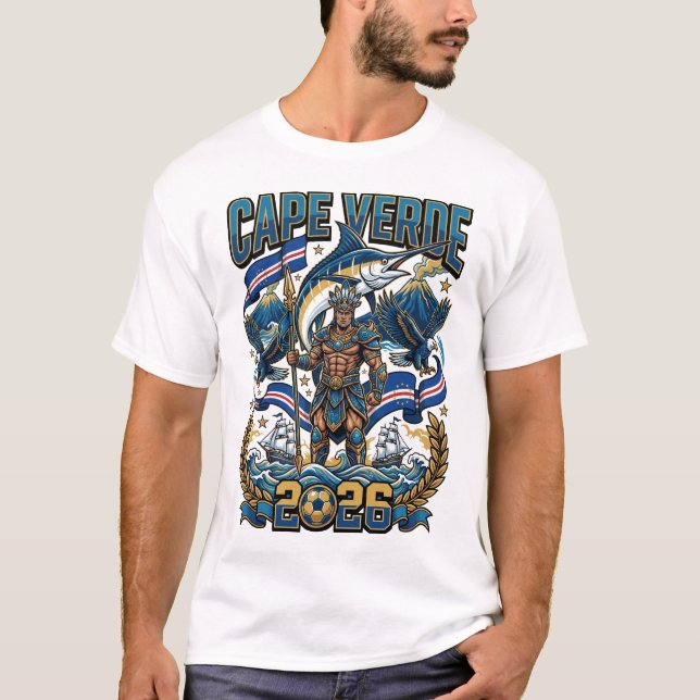 Cape Verde 2026 Fan T-Shirt (Front)
