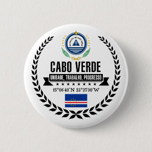 Cape Verde 6 Cm Round Badge