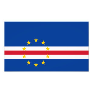 Cape Verde – Cape Verdean Flag Photo Print