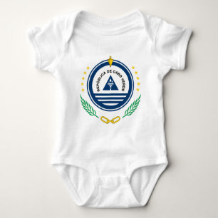 cape verde emblem baby bodysuit