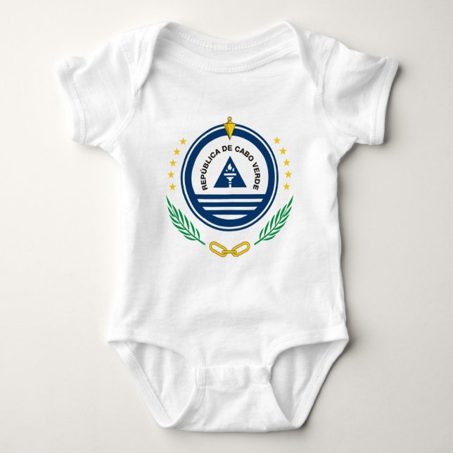 cape verde emblem baby bodysuit (Front)