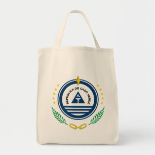 cape verde emblem tote bag