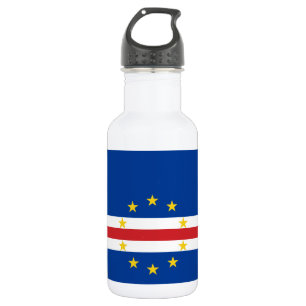 Cape Verde Flag 532 Ml Water Bottle