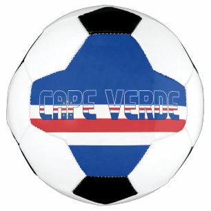 Cape Verde Flag Adorable Patriotic Soccer Ball