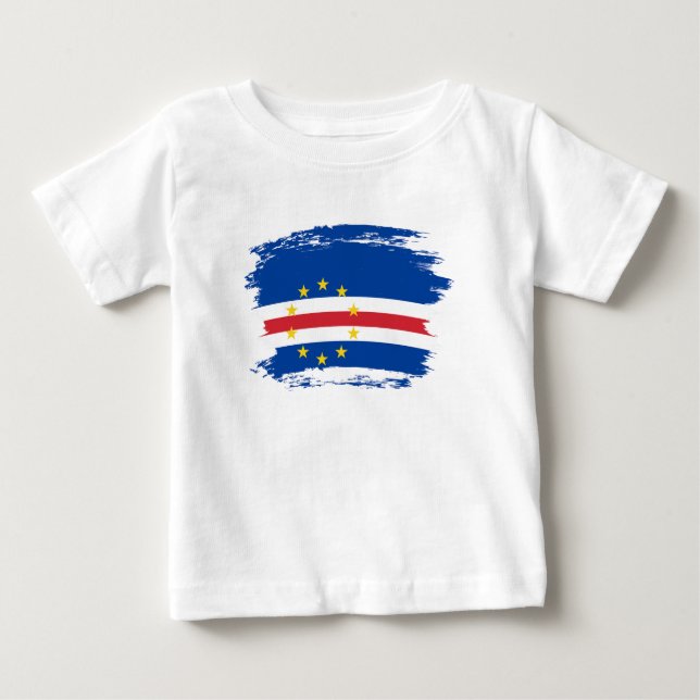 Cape Verde flag Baby T-Shirt (Front)