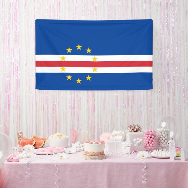 Cape Verde flag Banner (Party)