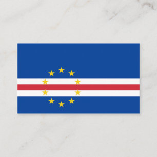 Cape Verde flag Business Card