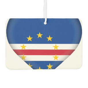 Cape Verde Flag Car Air Freshener