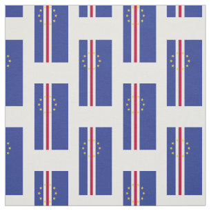 Cape Verde Flag Fabric
