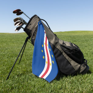 Cape Verde flag Golf Towel