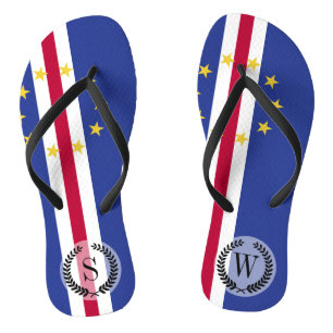 Cape Verde Flag Jandals