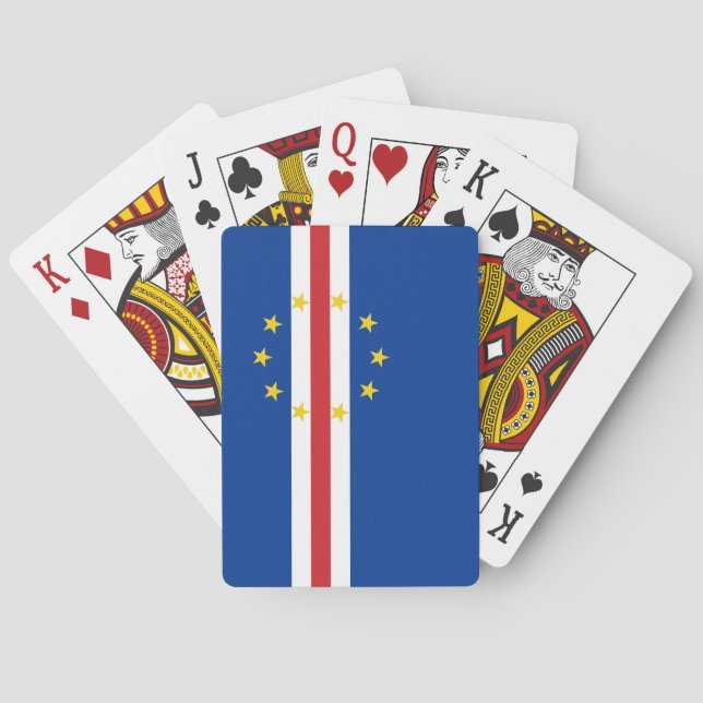 Cape Verde Flag Playing Cards (Back)