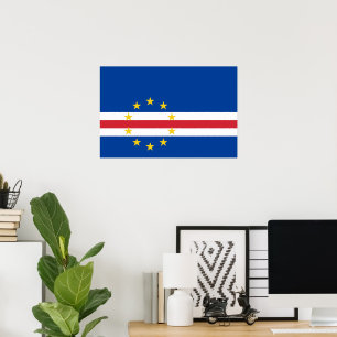Cape Verde flag Poster