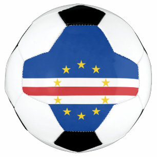 Cape Verde Flag Soccer Ball