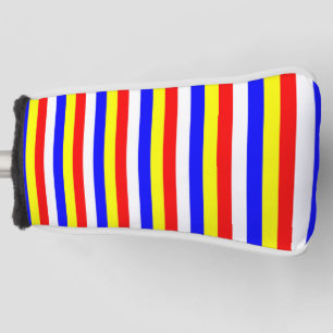 Cape Verde flag stripes country pattern symbol Golf Head Cover