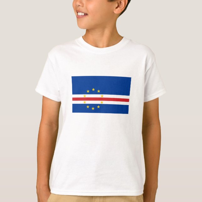 Cape Verde Flag T-Shirt (Front)