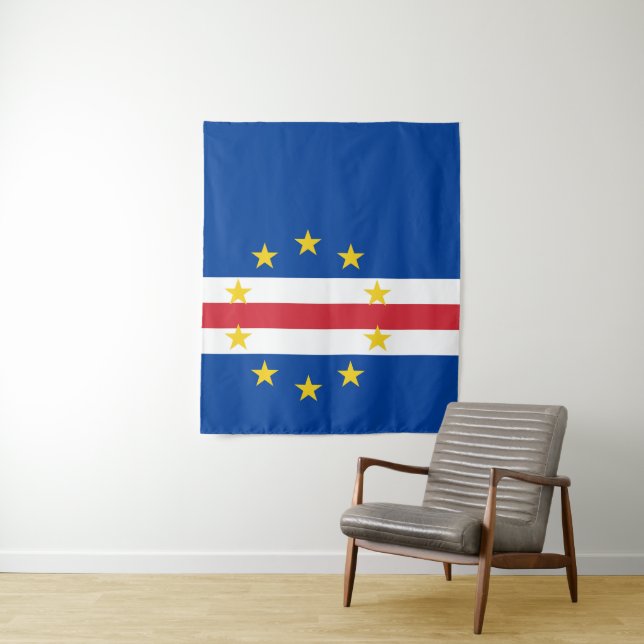 Cape Verde flag Tapestry (In Situ)