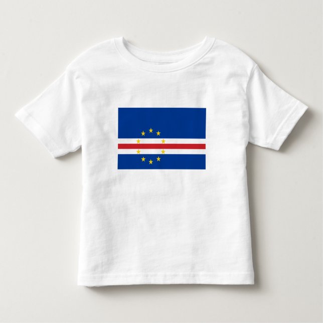 Cape Verde Flag Toddler T-Shirt (Front)