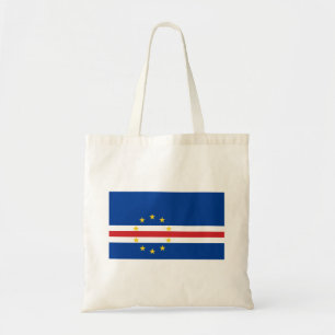 Cape Verde Flag Tote Bag