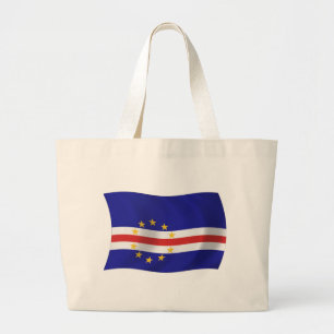 Cape Verde Flag Tote Bag