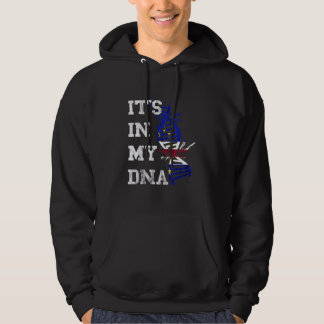 Cape Verde It's In My Dna Cape Verdean Roots Flag Hoodie