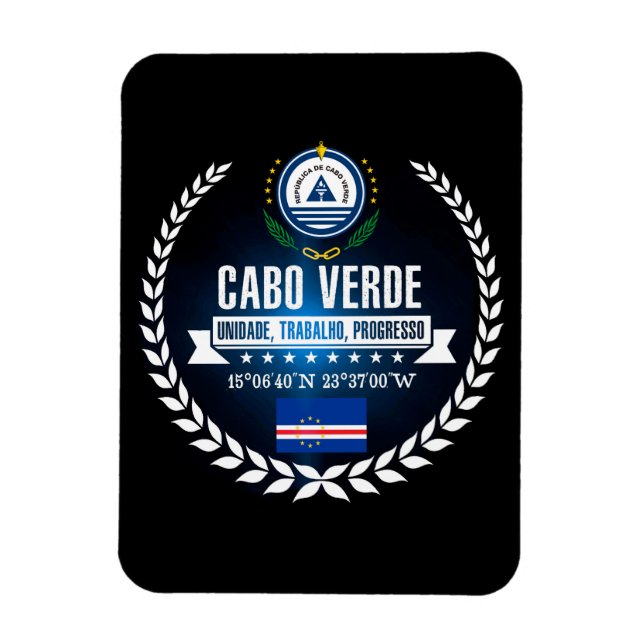 Cape Verde Magnet (Vertical)