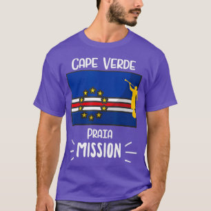 Cape Verde Praia Mormon LDS Mission Missionary T-Shirt
