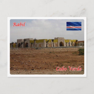 Cape Verde - Rabil - Airport - Postcard