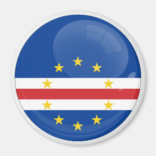 Cape Verde Round icon flag Magnet