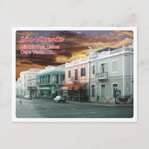 Cape Verde - Sao Vicente - Mindelo Street Lisboa - Postcard