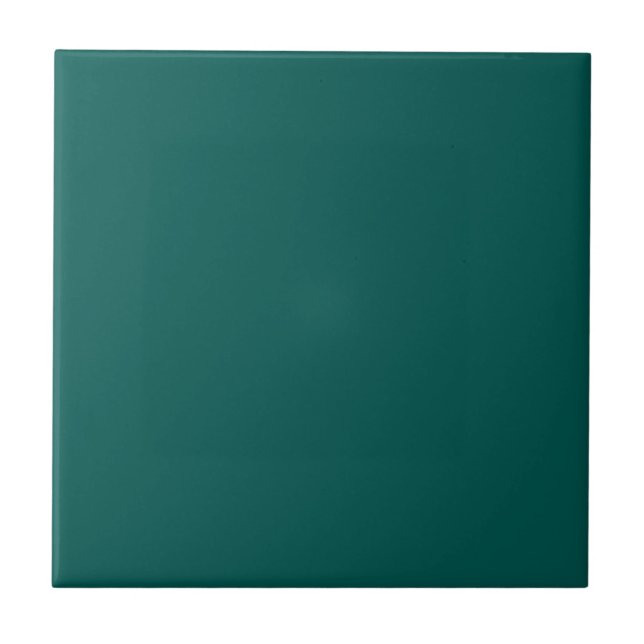 Cape Verde Shores Teal Square Kitchen and Bathroom Tile (Front)